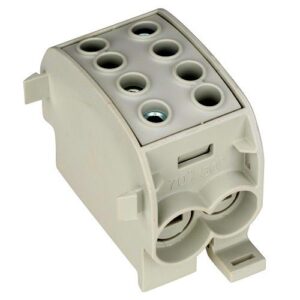 Schrack- Clema derivatie 1P, 70mm², izolata, gri