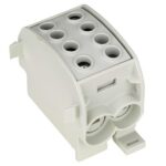 Schrack- Clema derivatie 1P, 70mm², izolata, gri, conexiune Al/Cu