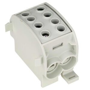 Schrack- Clema derivatie 1P, 70mm², izolata, gri, conexiune Al/Cu