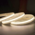 Banda LED COB  8W, 220V, 6500K (alb rece), 360 LED/m, 10mm, Dimabila, IP65, PRO (rola 10ml)
