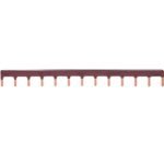 Hager- Bareta faza (L), 1P,  63A, pini, 10mm², 13M, maro
