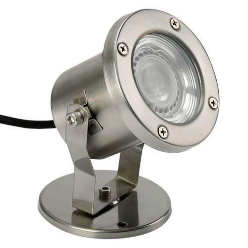 Proiector LED Subacvatic 7W, 12V, 6500K (alb rece), inox, IP68
