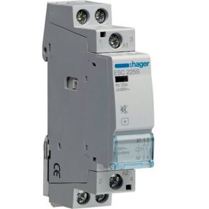 Hager- Contactor 2P, 25A, 230V, 2ND, silentios, 1M