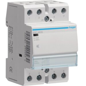 Hager- Contactor 4P, 63A, 230V, 4ND, silentios, 3M