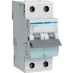 Hager MCB- Disjunctor 2P, 16A,  6kA, curba B, 2M, Bi-Connect