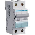 Hager MCB- Disjunctor 2P,  2A,  6kA, curba C, 2M, Bi-Connect