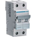 Hager MCB- Disjunctor 2P, 40A,  6kA, curba C, 2M, Bi-Connect