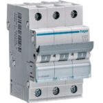 Hager MCB- Disjunctor 3P, 16A,  6kA, curba C, 3M, Bi-Connect