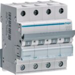 Hager MCB- Disjunctor 4P, 13A,  6kA, curba C, 4M, Bi-Connect
