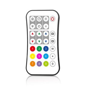 Telecomandă bandă LED Pixel SPI RGB/RGBW RF 1 zonă, Eurolamp Pro | 145-71433/R9