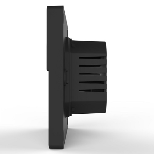 Termostat Saptamanal Digital, WiFi, incastrat, Black - imagine 3