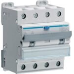 Hager RCBO- Disjunctor diferential 4P, 40A,  30mA, curba C,  6kA, tip A HI, 4M