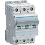 Hager MCB- Disjunctor 3P, 10A, 10kA, curba B, 3M, Bi-Connect