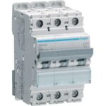 Hager MCB- Disjunctor 3P, 32A, 10kA, curba B, 3M, Bi-Connect