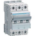 Hager MCB- Disjunctor 3P, 50A, 10kA, curba B, 3M, Bi-Connect