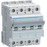 Disjunctor MCB 4P 40A 10kA curba B, Hager | NBN440