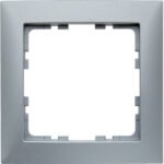 Berker S.1- Rama 1 aparat, aluminiu mat