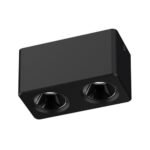 Corp Iluminat LED 2x7W, 3CCT (alb cald/neutru/rece), Aluminiu negru, aparent, PRO