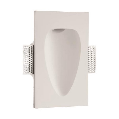 Parallelogram- Corp Iluminat LED 1W, 3000K (alb cald), 230x145, Ipsos alb, incastrat, PRO