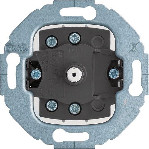 Berker- Intrerupator cruce, rotativ (mecanism), Serie 1930 Porzellan/1930/Glass/R.classic