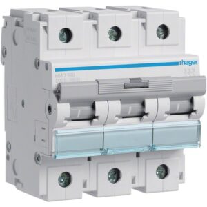Hager MCB- Disjunctor 3P, 125A, 15kA, curba D, 4,5M