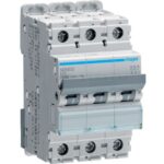 Hager MCB- Disjunctor 3P,  32A, 10kA, curba D, 3M, Bi-Connect