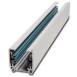 Track System trifazat- Sina universala 4 linii, 240V, aparent, alb, 2m