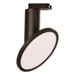 Track Light trifazat- Proiector LED 18W, 3000K (alb cald), 240V, negru, PLUS