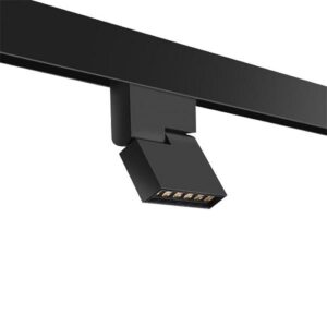 Track Light magnetic- Proiector LED Liniar 12W, 3000K (alb cald),  48V DC, negru, Flicker Free, PRO