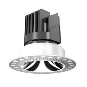 Spot LED Downlight,  9W, D85mm, 3CCT (alb cald/neutru/rece), 240V, alb, Flicker Free, incastrat, PRO
