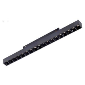 Track Light magnetic- Proiector LED Liniar 18W, 3000K (alb cald),  48V DC, negru, Flicker Free, PRO