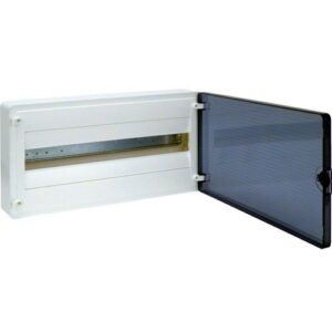 Hager Golf- Tablou electric  22 module, aparent, usa transparenta, IP40