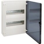 Hager Golf- Tablou electric  24 module, aparent, usa transparenta, IP40