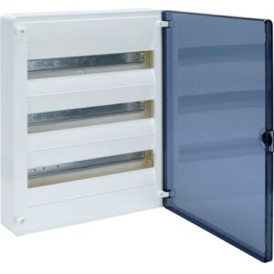 Hager Golf- Tablou electric  54 module, aparent, usa transparenta, IP40