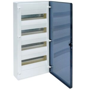 Hager Golf- Tablou electric  48 module, aparent, usa transparenta, IP40