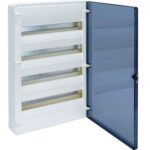 Hager Golf- Tablou electric  72 module, aparent, usa transparenta, IP40