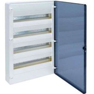 Hager Golf- Tablou electric  72 module, aparent, usa transparenta, IP40