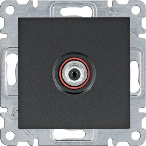 Lumina Soul- Priza SAT  (mecanism cu tasta frontala), negru