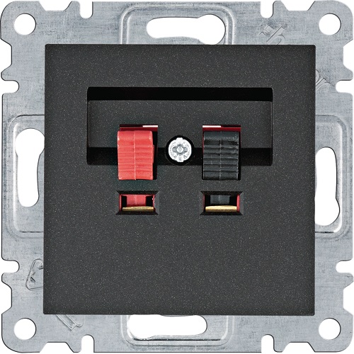 Lumina Soul- Priza Difuzor (mecanism cu tasta frontala), negru