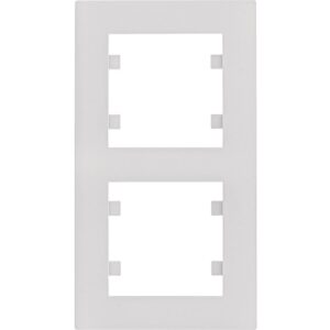 Lumina Intense- Rama 2 aparate, vertical, alb lucios