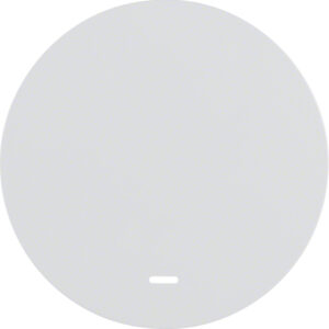 Berker- Tasta Frontala Intrerupator, indicator luminos, alb polar lucios, R.1/R.3/R.8