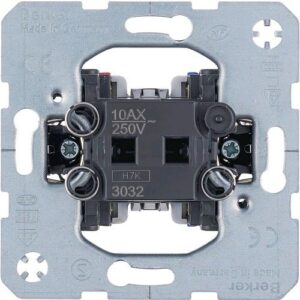 Berker- Intrerupător dublu 10A (mecanism), basculant