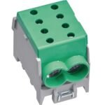 Hager- Bloc distributie 1P, 160A, 2x70/2x50mm², verde, 2M