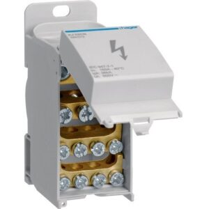 Hager- Bloc distributie 1P, 160A, 2x70/3x25/8x16mm², capac detasabil, 2M