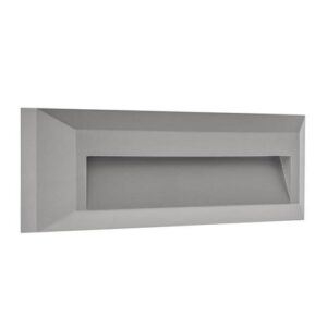 Corp Iluminat LED 2W, 3000K (alb cald),  80x230, gri, aparent, IP65