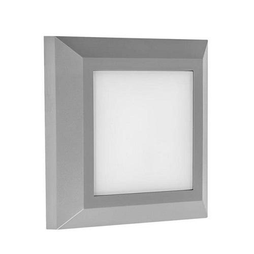 Corp Iluminat LED 4W, 3CCT (alb cald/neutru/rece), 125x125, gri, aparent, IP65