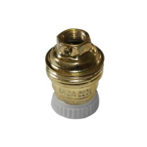 Dulie E14, decorativa, cu inel portelan