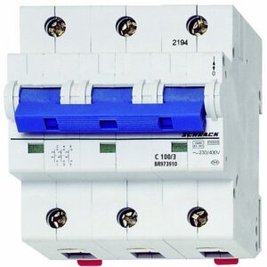 Schrack MCB BR- Disjunctor 3P, 100A, 10kA, curba C, 4.5M