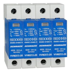 Schrack SPD- Descarcator supratensiune tip 2, 4P, 255V/20kA, TN-S, 4M