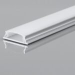 Profil Banda LED  5x18, Aluminiu, cu dispersor, aparent, IP44, PLUS (2ml)